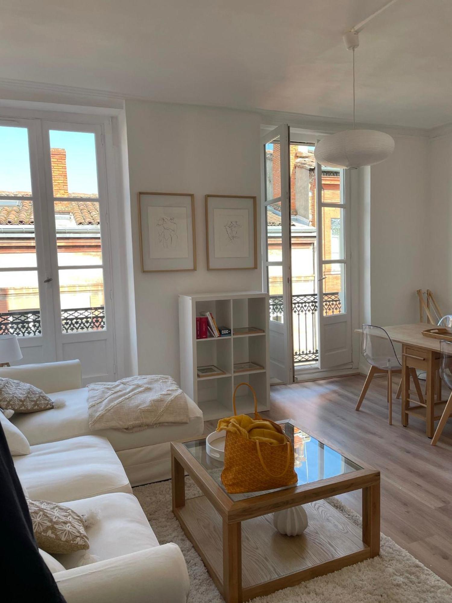 Capitole - Appartement T2 Au Coeur De La Ville Rose Toulouse Exteriör bild