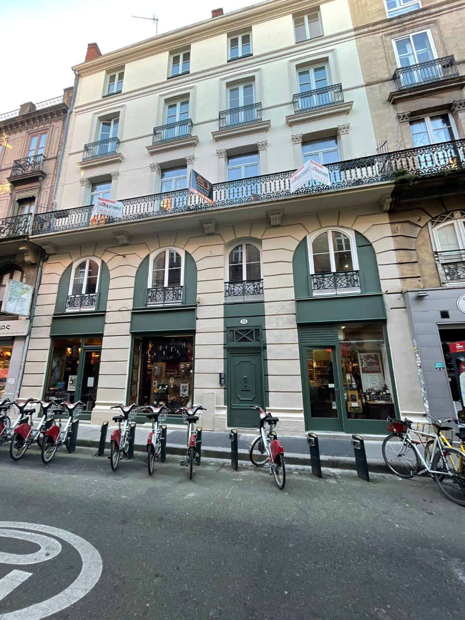 Capitole - Appartement T2 Au Coeur De La Ville Rose Toulouse Exteriör bild